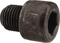 Value Collection - 1/2-20 UNF Hex Socket Drive, Socket Cap Screw - Alloy Steel, Black Oxide Finish, Fully Threaded, 1/2" Length Under Head - Americas Industrial Supply