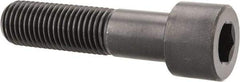 Value Collection - 1-3/8 - 6 UNC Hex Socket Drive, Socket Cap Screw - Alloy Steel, Black Oxide Finish, Partially Threaded, 5-1/2" Length Under Head - Americas Industrial Supply