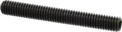 Value Collection - 3/8-16 UNC, 3" OAL, Cup Point Set Screw - Alloy Steel, 3/16" Key - Americas Industrial Supply
