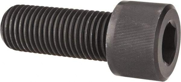 Value Collection - 1-3/4 - 5 UNC Hex Socket Drive, Socket Cap Screw - Alloy Steel, Black Oxide Finish, Fully Threaded, 4-1/2" Length Under Head - Americas Industrial Supply