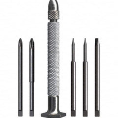 Moody Tools - Precision & Specialty Screwdrivers Type: Precision Phillips/Slotted Screwdriver Overall Length Range: 3" - 6.9" - Americas Industrial Supply