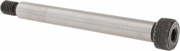Value Collection - 12mm Shoulder Diam x 100mm Shoulder Length, M10x1.5 Metric Coarse, Hex Socket Shoulder Screw - 12.9 Alloy Steel, Uncoated, 8.78 to 90mm Head Height x 17.73 to 18mm Head Diam - Americas Industrial Supply