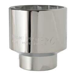 Proto - 1" Drive, Standard Hand Socket - 12 Points, 3-1/2" OAL, Alloy Steel, Satin Finish - Americas Industrial Supply
