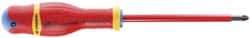 Facom - PZ.0 Point, 75mm Blade Length Posidrive Screwdriver - 175mm OAL - Americas Industrial Supply