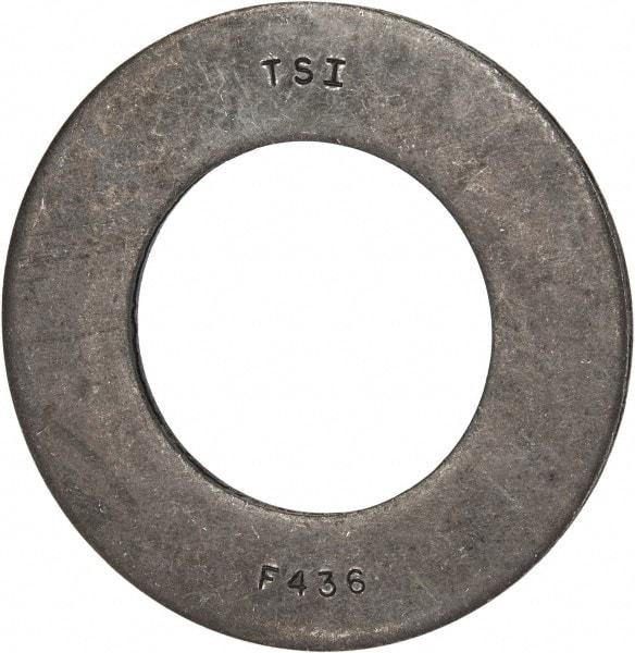 Value Collection - 2" Screw, Grade 8 Alloy Steel SAE Flat Washer - 2-1/8" ID x 3-3/4" OD, 0.196" Thick, Plain Finish - Americas Industrial Supply