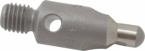 Made in USA - 2-1/2" OAL, 3/8" Head Diam, 2 Flute, 100° Incl Angle, Integral Pilot, Adjustable Stop Countersink - Americas Industrial Supply