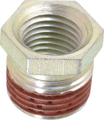 Enerpac - 3/8 Male & 1/4 Female NPTF Hydraulic Hose Bushing - 10,000 psi - Americas Industrial Supply