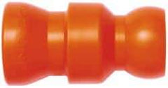 Loc-Line - 10 Piece, 1/2" ID Coolant Hose In-Line Valve - Female to Ball Connection, Acetal Copolymer Body, Unthreaded, Use with Loc-Line Modular Hose Systems - Americas Industrial Supply