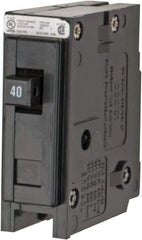 Eaton Cutler-Hammer - 40 Amp, 120/240 VAC, 24 VDC, 48 VDC, 80 VDC, 1 Pole, Plug In Miniature Circuit Breaker - Thermal Magnetic Trip, 14-4 AWG, 2-3/8 Inch Deep x 2-15/16 Inch High x 1 Inch Wide - Americas Industrial Supply