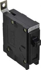 Eaton Cutler-Hammer - 20 Amp, 120/240 VAC, 24 VDC, 48 VDC, 80 VDC, 1 Pole, Bolt On Miniature Circuit Breaker - Thermal Magnetic Trip, 14-4 AWG, 2-3/8 Inch Deep x 2-15/16 Inch High x 1 Inch Wide - Americas Industrial Supply