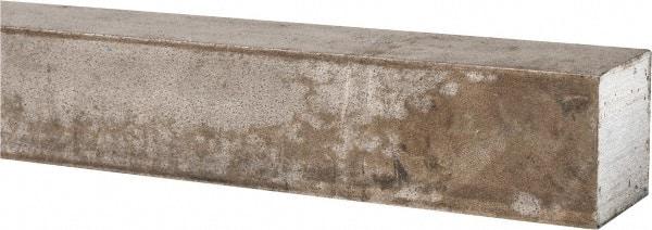 Precision Brand - 12" Long x 1" High x 1" Wide, Plain Key Stock - Low Carbon Steel - Americas Industrial Supply