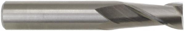 M.A. Ford - 10mm, 30mm LOC, 16mm Shank Diam, 89mm OAL, 2 Flute, Solid Carbide Square End Mill - Single End, ALtima Finish, 30° Helix, Centercutting, Right Hand Cut, Right Hand Flute, Series 121 - Americas Industrial Supply
