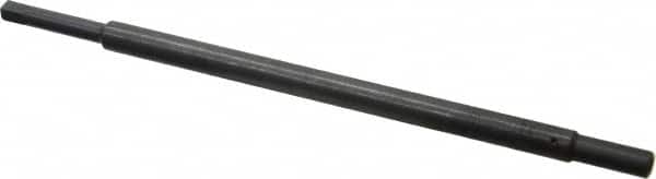 Walton - M4.5 to #10 Inch Tap, 8 Inch Overall Length, 3/8 Inch Max Diameter, Tap Extension - 0.195 Inch Tap Shank Diameter, 0.255 Inch Extension Shank Diameter, 0.191 Inch Extension Square Size, Alloy Steel - Exact Industrial Supply