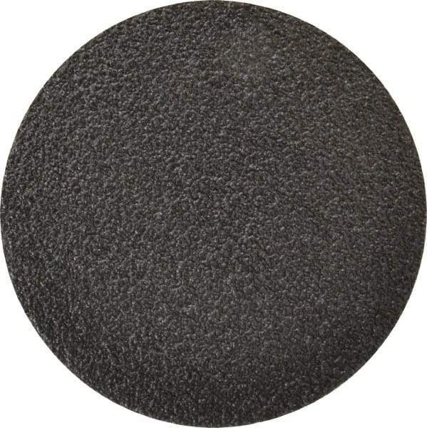 3M - 3" Disc Diam, 60 Grit, Zirconia Alumina Quick Change Disc - Type R Attaching System, Coated, Black, Medium Grade, 20,000 RPM, 501C Series - Americas Industrial Supply