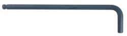 Bondhus - 9mm Hex, Long Arm, Ball End Hex Key - 7" OAL, Protanium High Torque Steel, Metric System of Measurement - Americas Industrial Supply