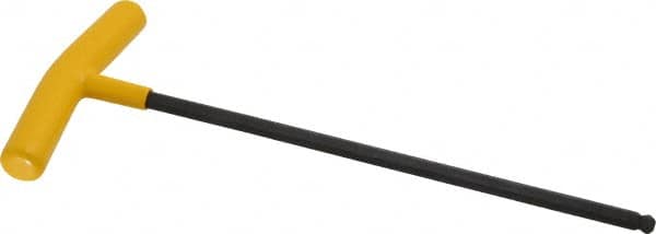 Bondhus - 5/16" Hex, T-Handle Cushion Grip, Ball End Hex Key - 10-1/2" OAL, Protanium High Torque Steel, Inch System of Measurement - Americas Industrial Supply