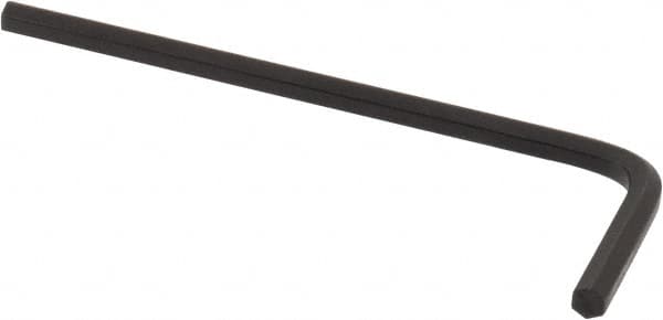Bondhus - 3/32" Hex, Short Arm, Hex Key - 2-43/64" OAL, Protanium High Torque Steel, Inch System of Measurement - Americas Industrial Supply