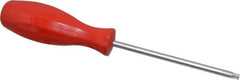 Wiha - T30 Torx Driver - 4-1/2" Blade Length, 8-1/2" OAL, Standard Handle - Americas Industrial Supply