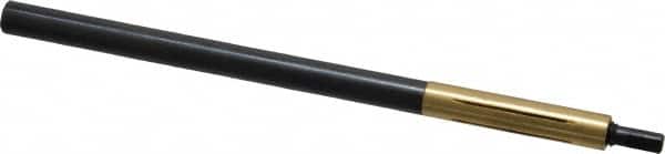 Made in USA - 4-1/4" Length x 1/4" Diam Through Hole Barrel Lap - 0.24" Arbor Diam, 1-1/4" Barrel Length, Eccentric Slot - Americas Industrial Supply