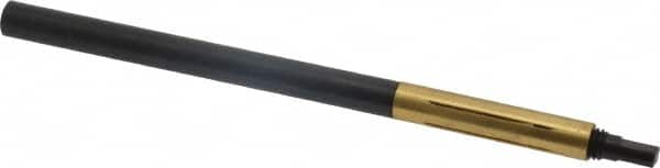 Made in USA - 4.4" Length x 9/32" Diam Through Hole Barrel Lap - 0.27" Arbor Diam, 1.4" Barrel Length, Eccentric Slot - Americas Industrial Supply