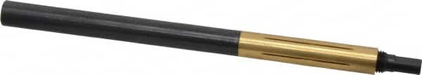 Made in USA - 6" Length x 7/16" Diam Through Hole Barrel Lap - 0.425" Arbor Diam, 2.19" Barrel Length, Eccentric Slot - Americas Industrial Supply