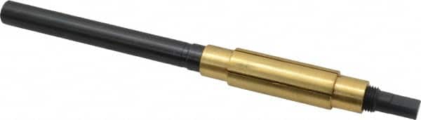 Made in USA - 7-1/4" Length x 3/4" Diam Through Hole Barrel Lap - 1/2" Arbor Diam, 3" Barrel Length, Eccentric Slot - Americas Industrial Supply