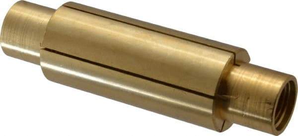 Made in USA - 7/8" Diam Through Hole Barrel Cylinder - 3" Barrel Length, Eccentric Slot - Americas Industrial Supply