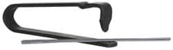 Made in USA - 4" Long x 0.187" Thick Midget Lap - 0.145" Arbor Diam, 10 Piece Set - Americas Industrial Supply