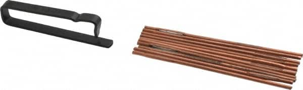 Made in USA - 3-1/4" Long x 0.104" Thick Midget Lap - 10 Piece Set - Americas Industrial Supply