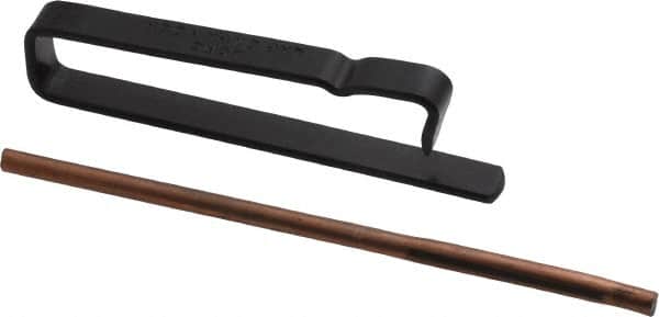 Made in USA - 3-1/4" Long x 0.155" Thick Midget Lap - 1.2" Arbor Diam, 10 Piece Set - Americas Industrial Supply