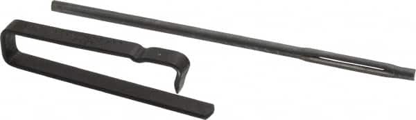 Made in USA - 4-1/4" Long x 0.17" Thick Midget Lap - 0.135" Arbor Diam, 10 Piece Set - Americas Industrial Supply