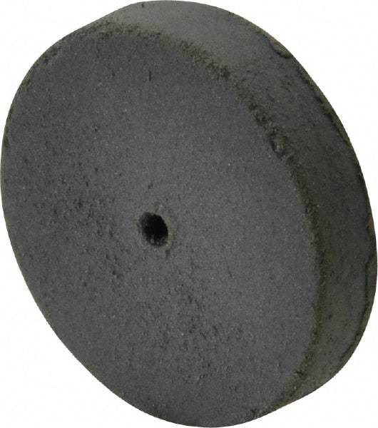 Cratex - 1" Diam x 1/16" Hole x 3/16" Thick, Surface Grinding Wheel - Silicon Carbide, Extra Fine Grade, 25,000 Max RPM, Rubber Bond, No Recess - Americas Industrial Supply
