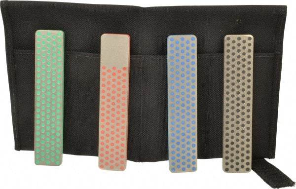 DMT - 4 Piece Diamond Sharpening Stone Kit - Fine, Very Fine, Extra Fine & Ultra Fine - Americas Industrial Supply