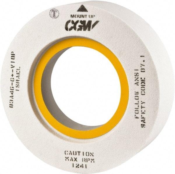 Camel Grinding Wheels - 20" Diam x 8" Hole x 3" Thick, J Hardness, 60 Grit Surface Grinding Wheel - Aluminum Oxide, Type 7, Medium Grade, Vitrified Bond, Two-Side Recess - Americas Industrial Supply