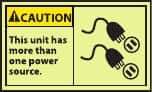 NMC - Accident Prevention Label, Header: DANGER - Legend: Danger - High Voltage, English, Red & Black & Yellow, 5" Long x 3" High, Sign Muscle Finish - Americas Industrial Supply