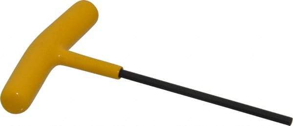 Bondhus - 9/64" Hex, T-Handle Cushion Grip, Hex Key - 4-29/32" OAL, Protanium High Torque Steel, Inch System of Measurement - Americas Industrial Supply