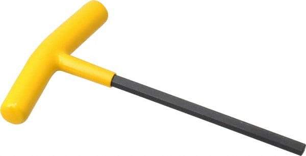 Bondhus - 1/4" Hex, T-Handle Cushion Grip, Hex Key - 6-13/32" OAL, Protanium High Torque Steel, Inch System of Measurement - Americas Industrial Supply
