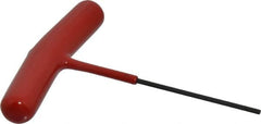 Bondhus - 2mm Hex, T-Handle Cushion Grip, Hex Key - 4" OAL, Protanium High Torque Steel, Metric System of Measurement - Americas Industrial Supply