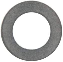 Made in USA - 0.004" Thick, 0.38" Inside x 5/8" OD, Round Shim - 5/16" Screw, Uncoated 302/304 Stainless Steel - Americas Industrial Supply