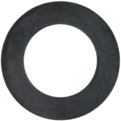 Made in USA - 0.007" Thick, 0.38" Inside x 5/8" OD, Round Shim - 5/16" Screw, Uncoated 302/304 Stainless Steel - Americas Industrial Supply
