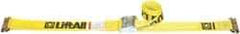 Lift-All - 20' Long x 2" Wide, 800 Lb Basket Capacity, 2,500 Lb Vertical Capacity, Polyester Web Sling - Blue - Americas Industrial Supply