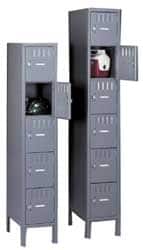 Tennsco - 18 Door, 6 Tier, Locker - Americas Industrial Supply