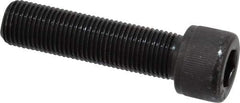 Value Collection - 1/2-20 UNF Hex Socket Drive, Socket Cap Screw - Alloy Steel, Black Oxide Finish, Fully Threaded, 2" Length Under Head - Americas Industrial Supply
