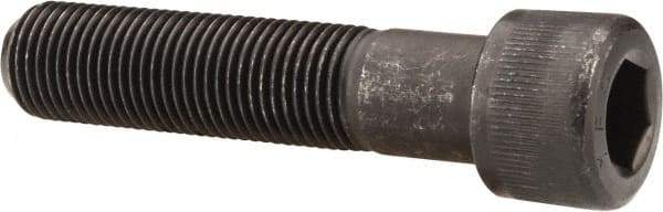 Value Collection - 1/2-20 UNF Hex Socket Drive, Socket Cap Screw - Alloy Steel, Black Oxide Finish, Partially Threaded, 2-1/4" Length Under Head - Americas Industrial Supply