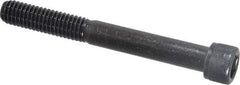 Value Collection - 3/8-16 UNC Hex Socket Drive, Socket Cap Screw - Alloy Steel, Black Oxide Finish, Partially Threaded, 3-1/4" Length Under Head - Americas Industrial Supply