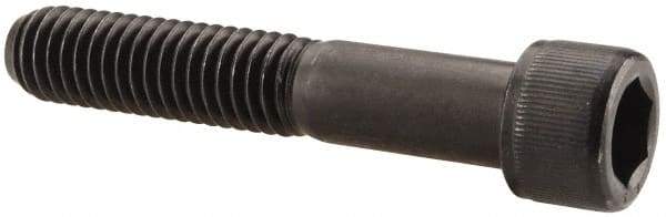 Value Collection - 7/16-14 UNC Hex Socket Drive, Socket Cap Screw - Alloy Steel, Black Oxide Finish, Partially Threaded, 2-1/2" Length Under Head - Americas Industrial Supply