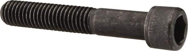 Value Collection - 7/16-14 UNC Hex Socket Drive, Socket Cap Screw - Alloy Steel, Black Oxide Finish, Partially Threaded, 2-3/4" Length Under Head - Americas Industrial Supply