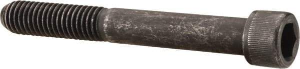 Value Collection - 7/16-14 UNC Hex Socket Drive, Socket Cap Screw - Alloy Steel, Black Oxide Finish, Partially Threaded, 3-1/2" Length Under Head - Americas Industrial Supply