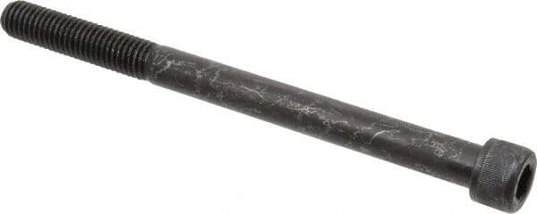Value Collection - 1/2-13 UNC Hex Socket Drive, Socket Cap Screw - Alloy Steel, Black Oxide Finish, Partially Threaded, 6-1/2" Length Under Head - Americas Industrial Supply
