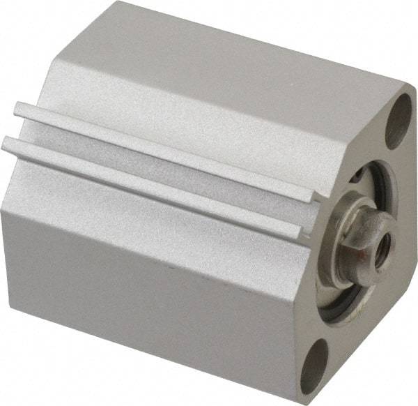 SMC PNEUMATICS - 3/4" Stroke x 1" Bore Double Acting Air Cylinder - 10-32 Port, 1/4-28 Rod Thread, 145 Max psi, 15 to 160°F - Americas Industrial Supply